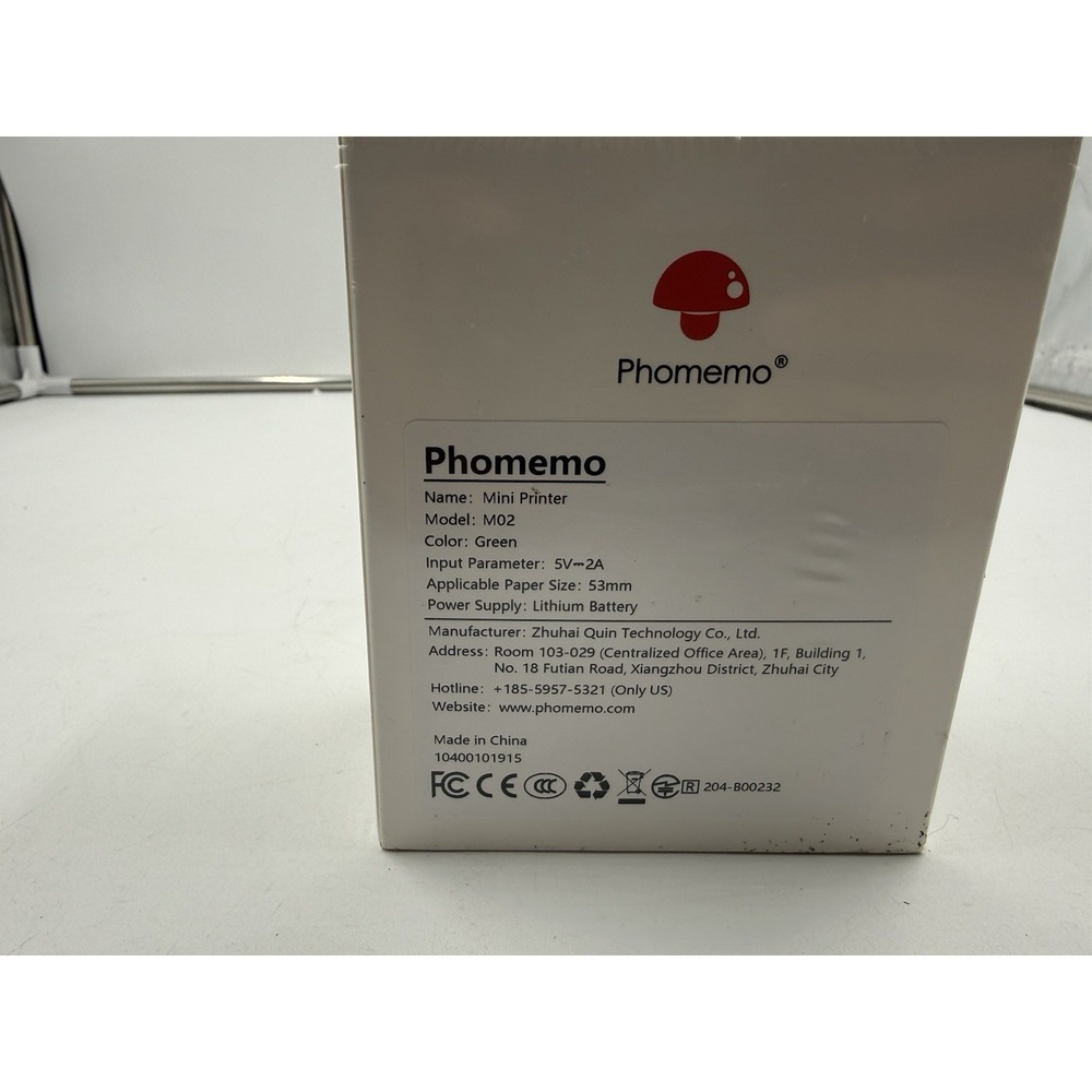 Phomemo Mini Sticker Printer Maker M02 - Picture 3 of 4